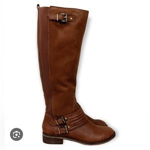 Jessica Simpson Elmont 2 Riding Boot in Bourbon NWT Wide Calf